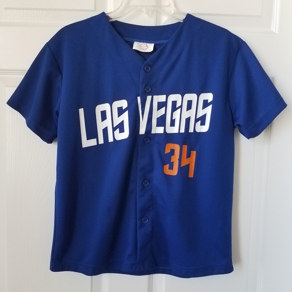 Las Vegas 51's Minor League Baseball Syndergaard Jersey size Youth L NEW - Picture 3 of 9